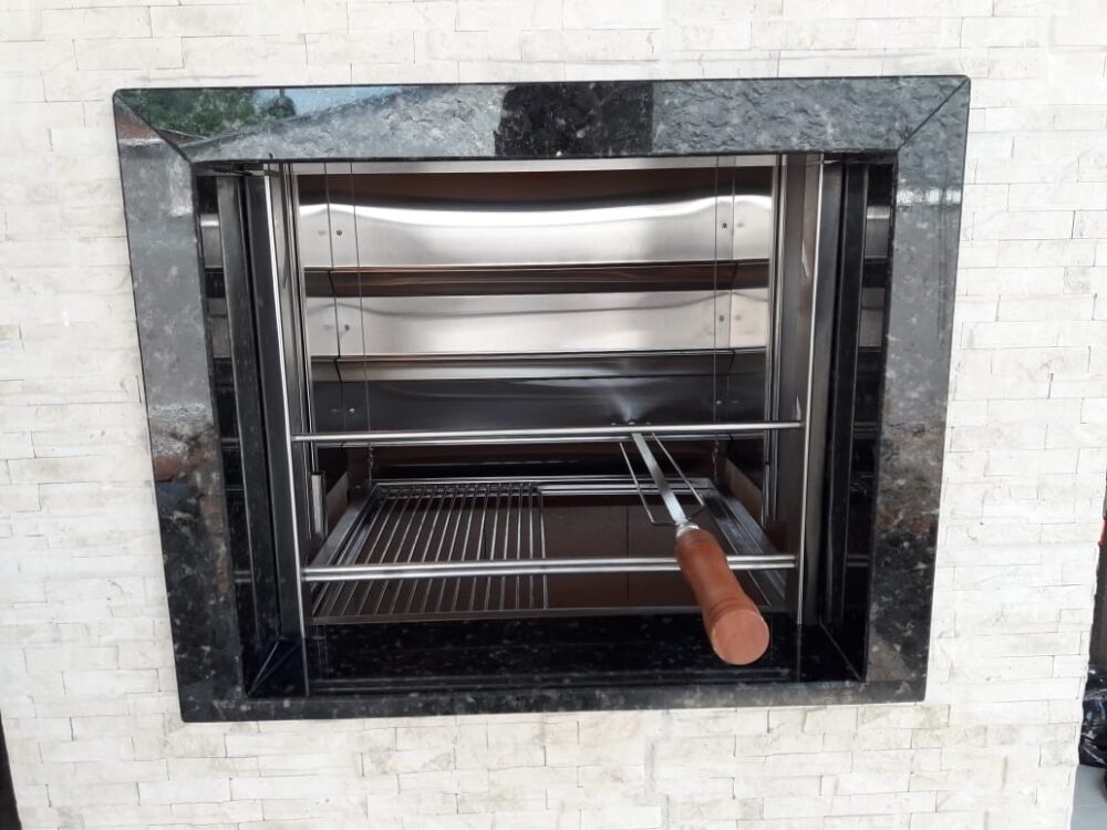 Churrasqueira em inox Joinville saguaçu
