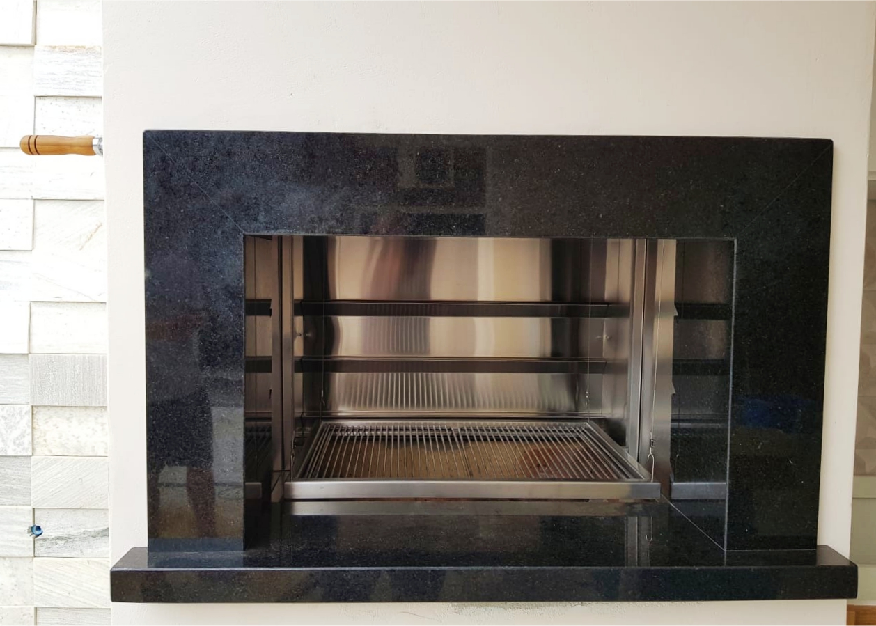 Churrasqueira em inox Joinville