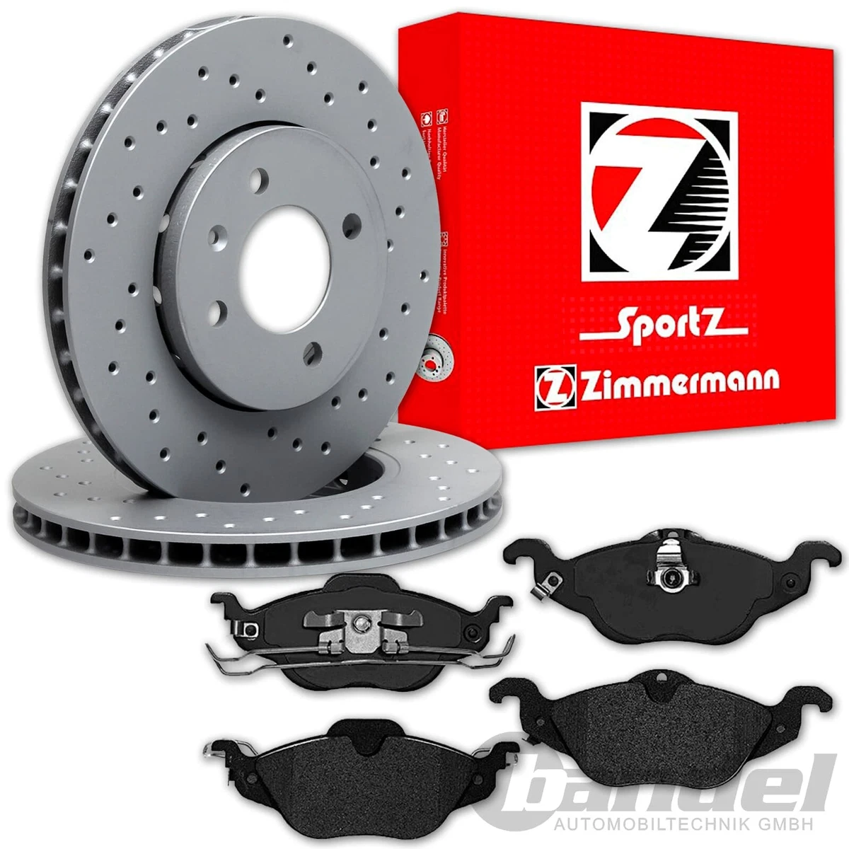 Гальмівні колодки і диски Zimmermann для CITROEN C5 III Break — безпека та якість