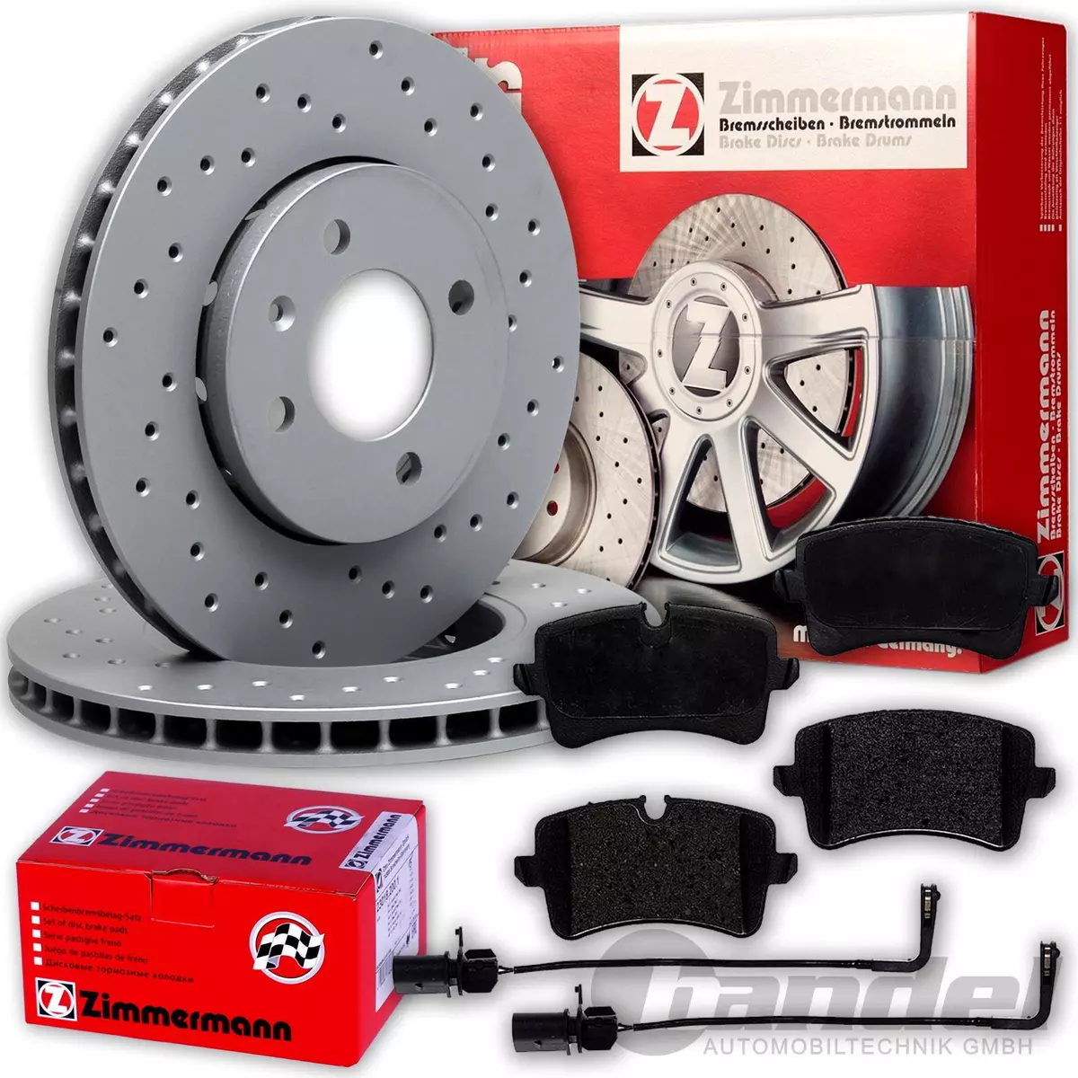Гальмівні диски та колодки Zimmermann для FIAT BRAVO II - безпека та якість